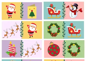 Christmas Dominoes Game With Images